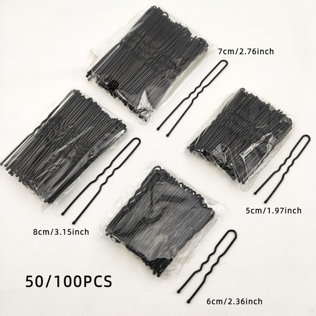 Young Women'S Accessories - 50/100 Uds. De pelo ondulado en