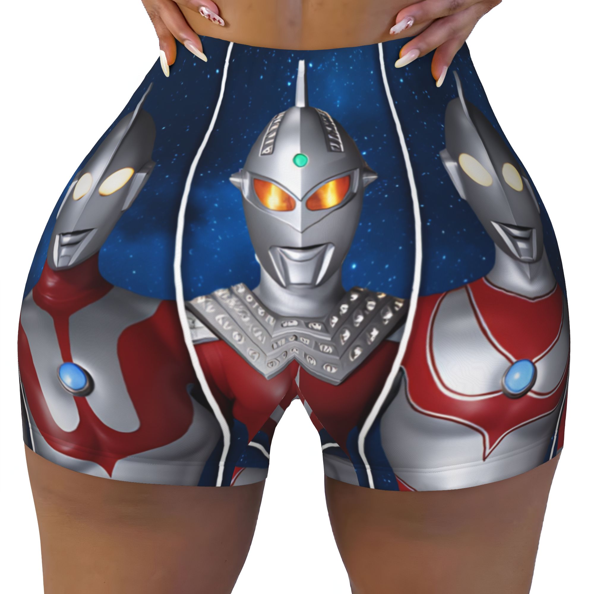 Women'S Volleyball Accessories - Pantalones Cortos Deportivos para Mujer Ultraman
