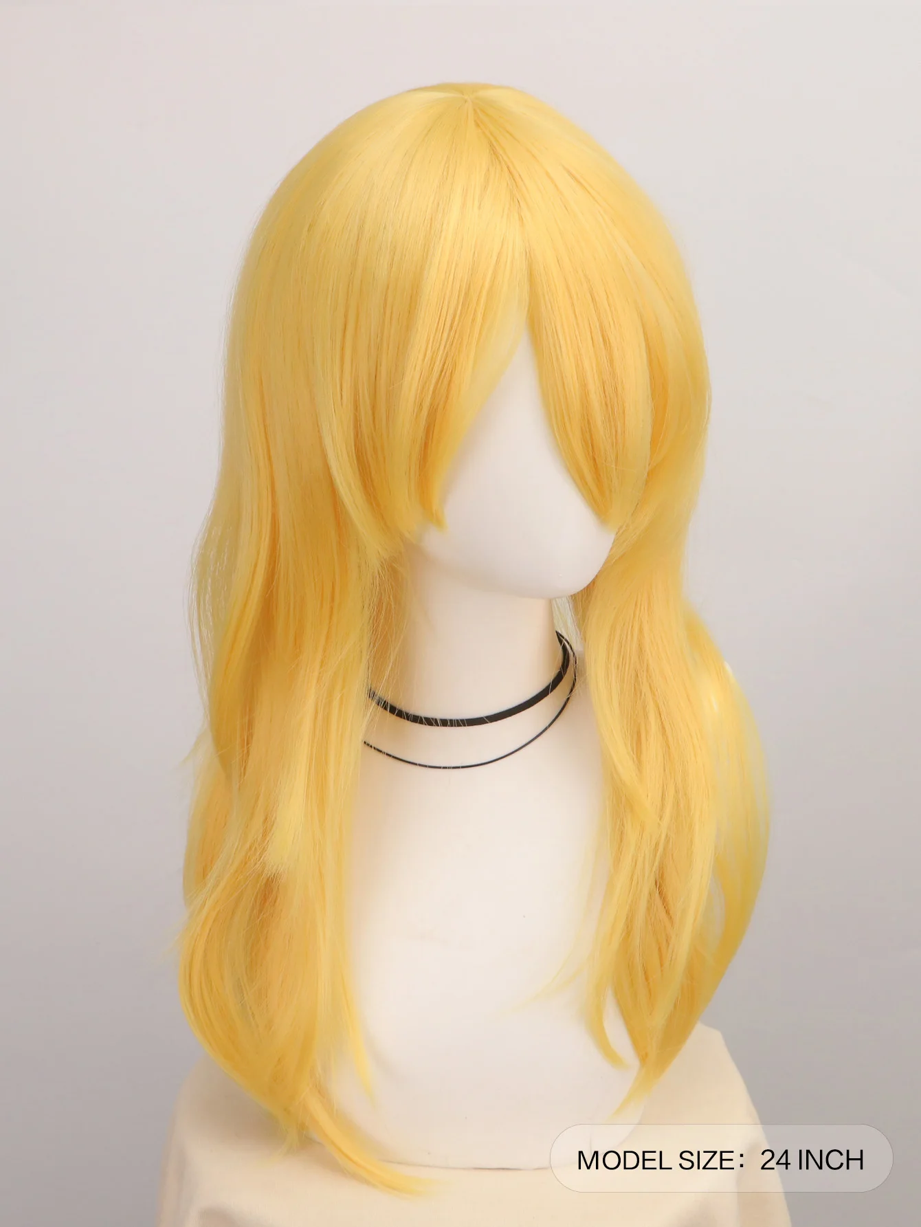 Women'S Yellow Accessories - Pelucas de fiesta de Cosplay rizadas