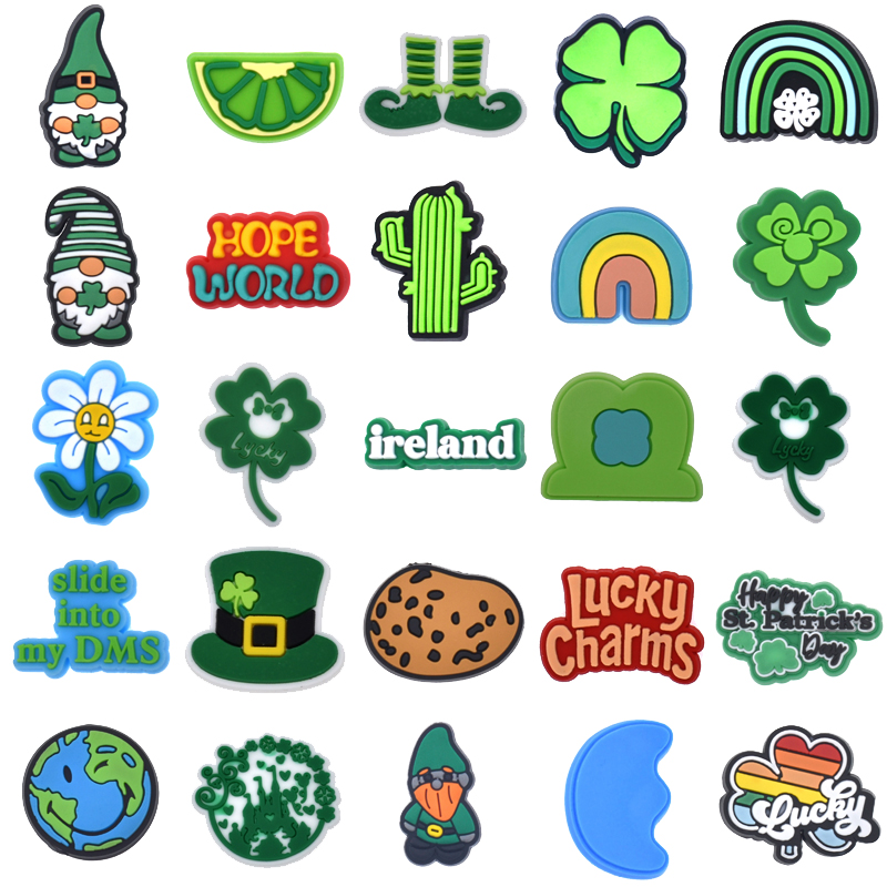 Amuletos de zapatos verdes par - Women'S Accessories Crocs reseña y precio
