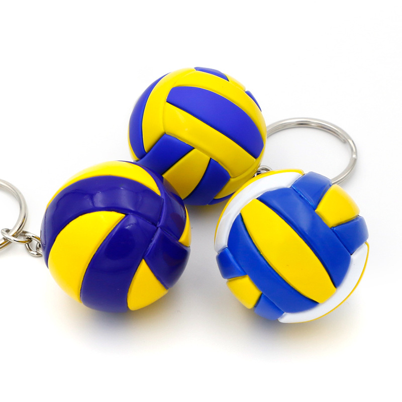 LLavero de voleibol de PVC par - Women'S Volleyball Accessories reseña y precio