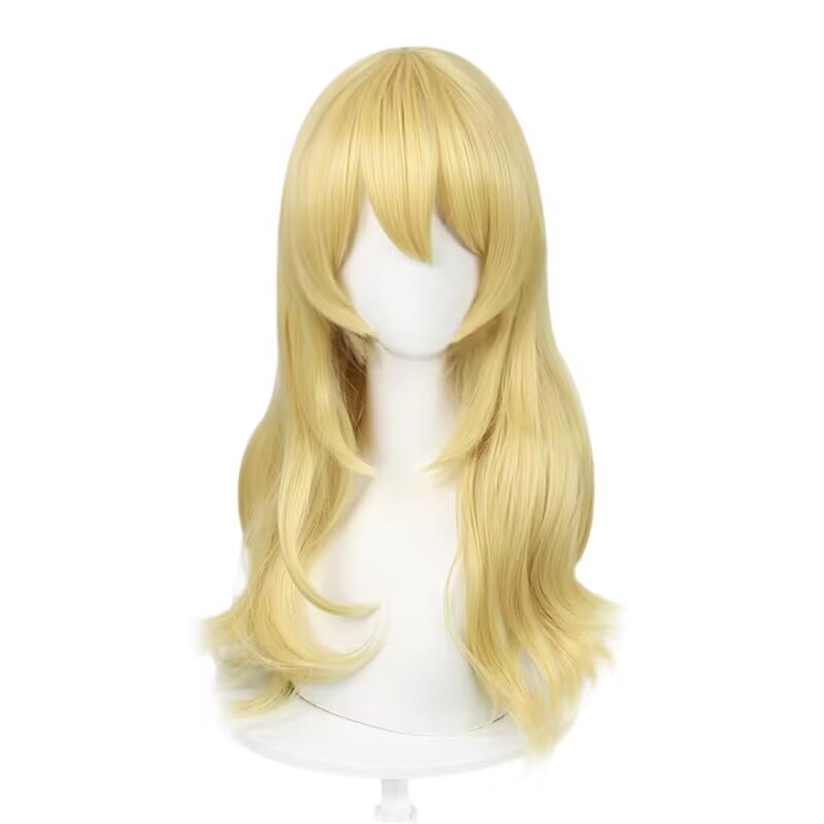 60 cm de largo amarillo rubio  - Women'S Yellow Accessories reseña y precio