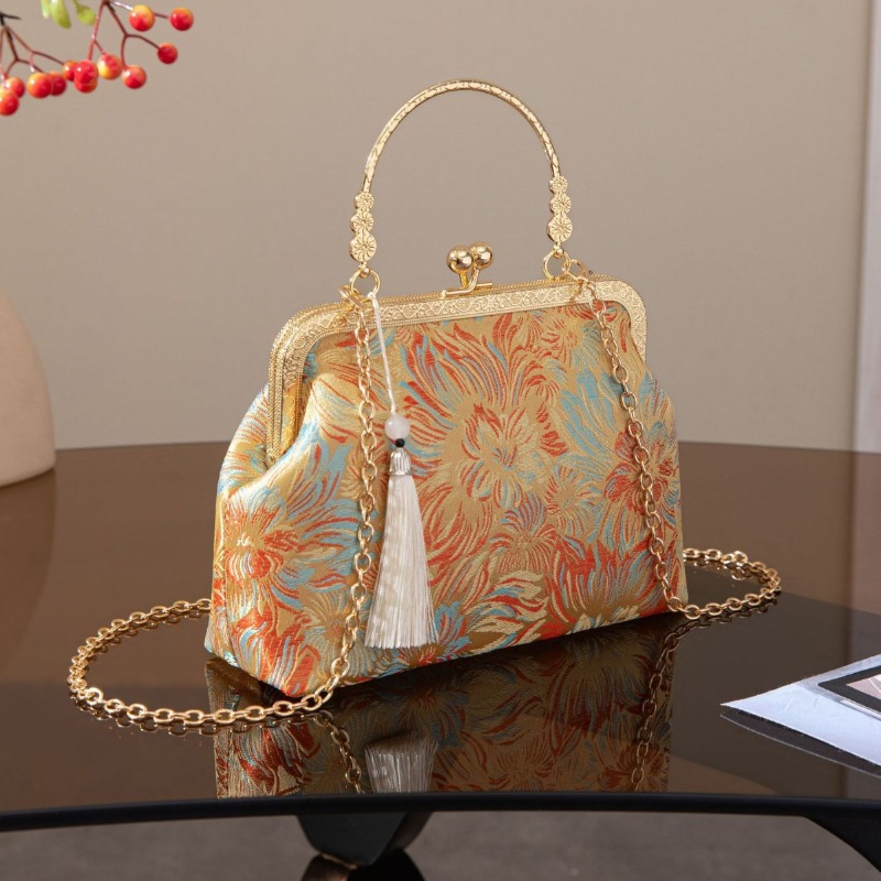 Bolso de mano vintage con dise - Wallet Chain Bag reseña y precio