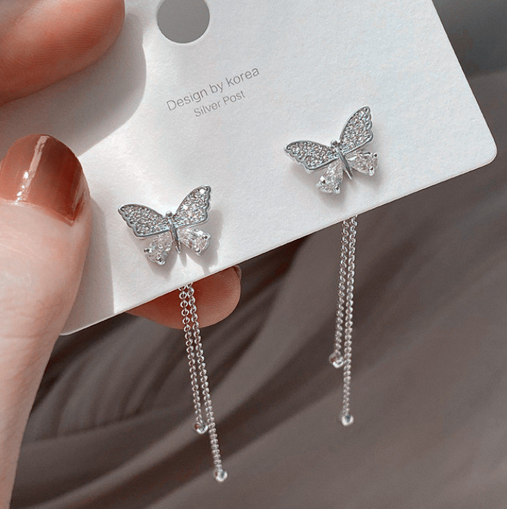 Pendientes colgantes de maripo - Tassel Earrings Boho reseña y precio