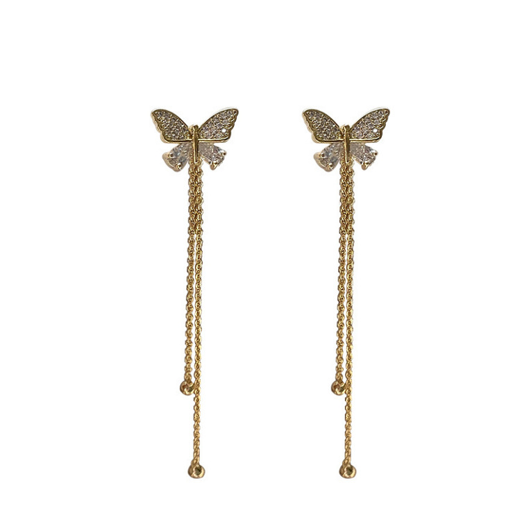 Pendientes colgantes de maripo - Tassel Earrings Boho reseña y precio