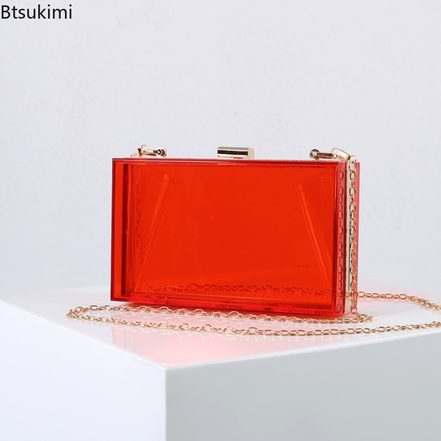 Bolsos de mano de acrílico tra - Wallet Chain Bag reseña y precio