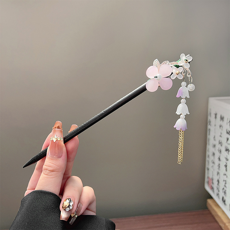 Horquilla Clásica con Borlas,  - Young Women'S Accessories reseña y precio