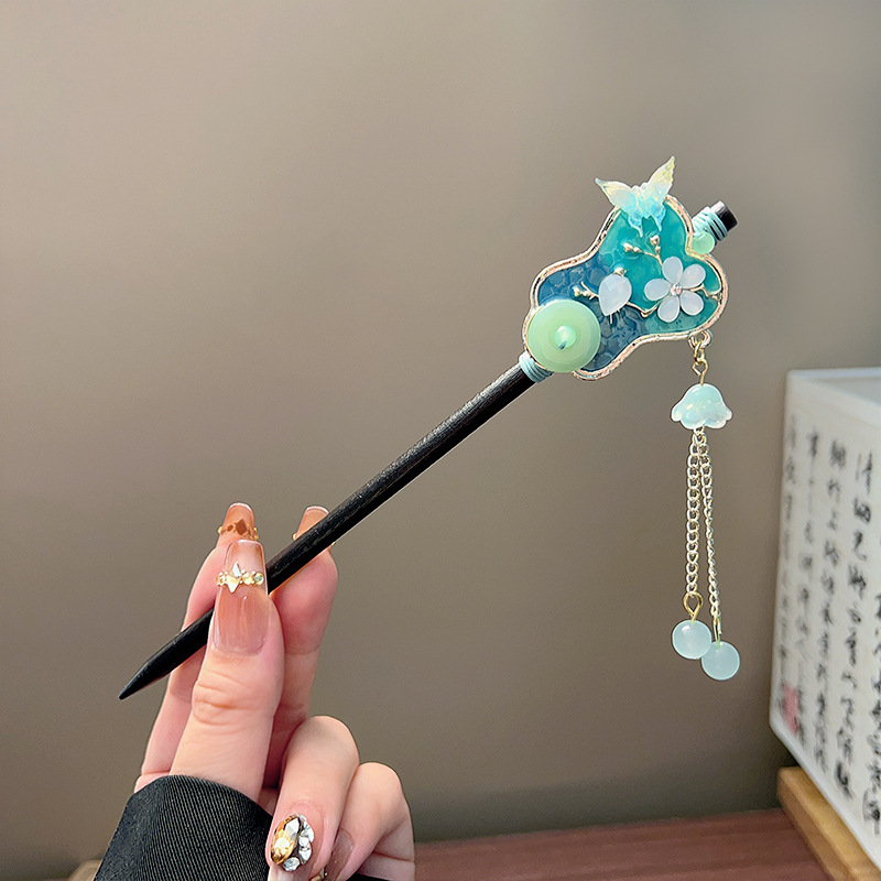 Horquilla Clásica con Borlas,  - Young Women'S Accessories reseña y precio